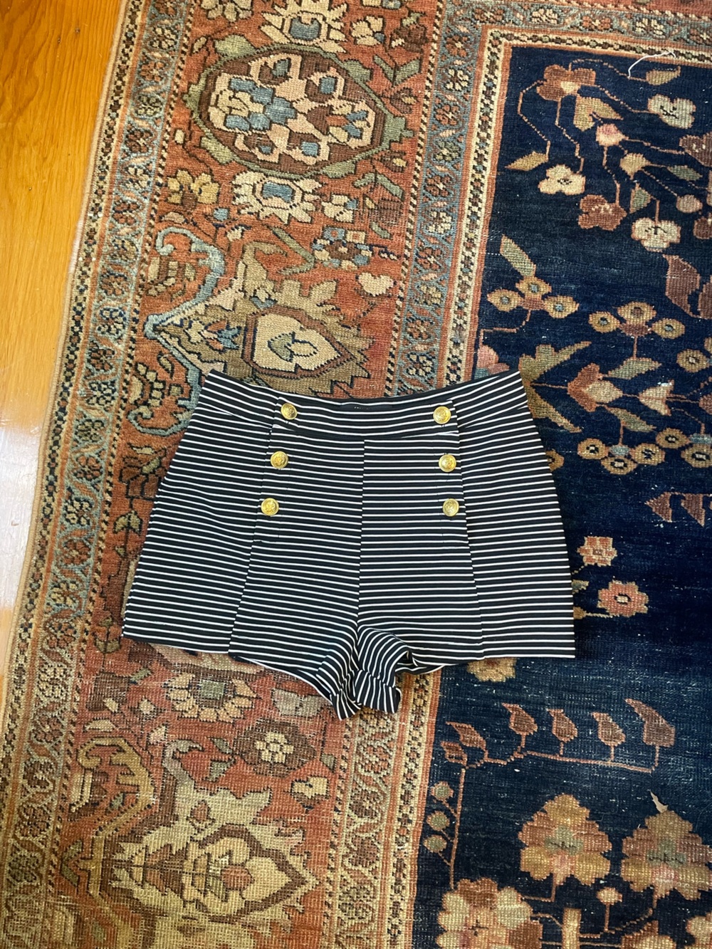 Vintage Forever 21 Nautical Sailor Mini Shorts